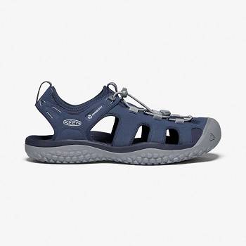 KEEN SOLR - Tmavomodre Sandale Panske, KEEN110